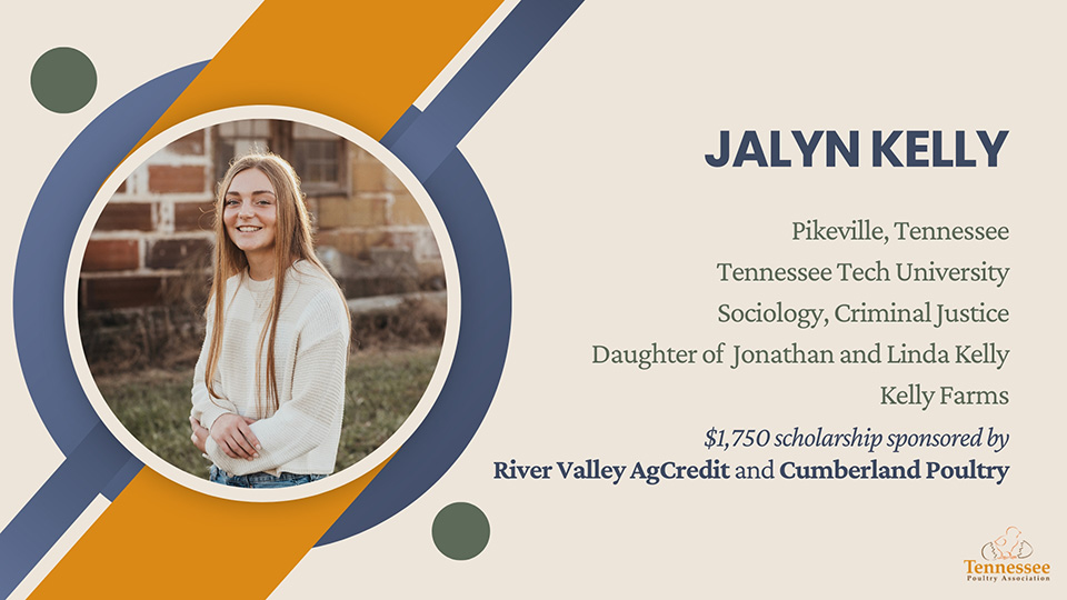 Jalyn Kelly 2026 Scholarship Recipient